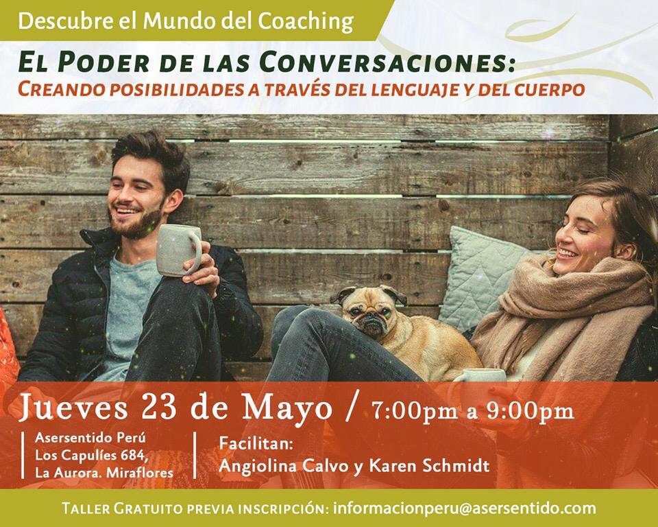 "el poder de las conversaciones - creando oportunidades a través del lenguaje y del cuerpo"