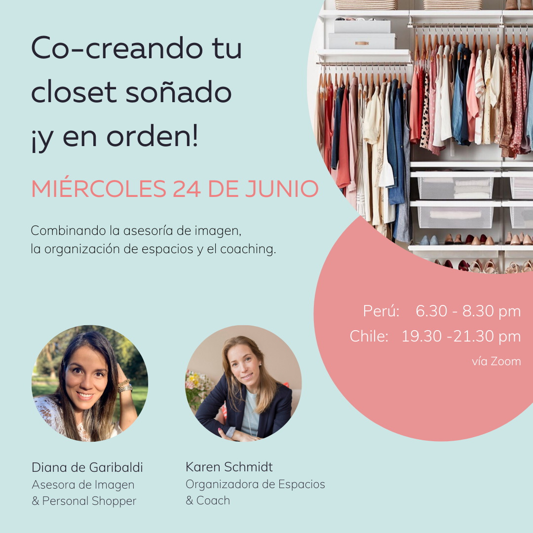 Co-creando tu closet soñado ¡y en orden!