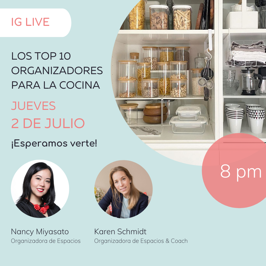 Instagram LIVe: Los Top 10 organizadores para la cocina