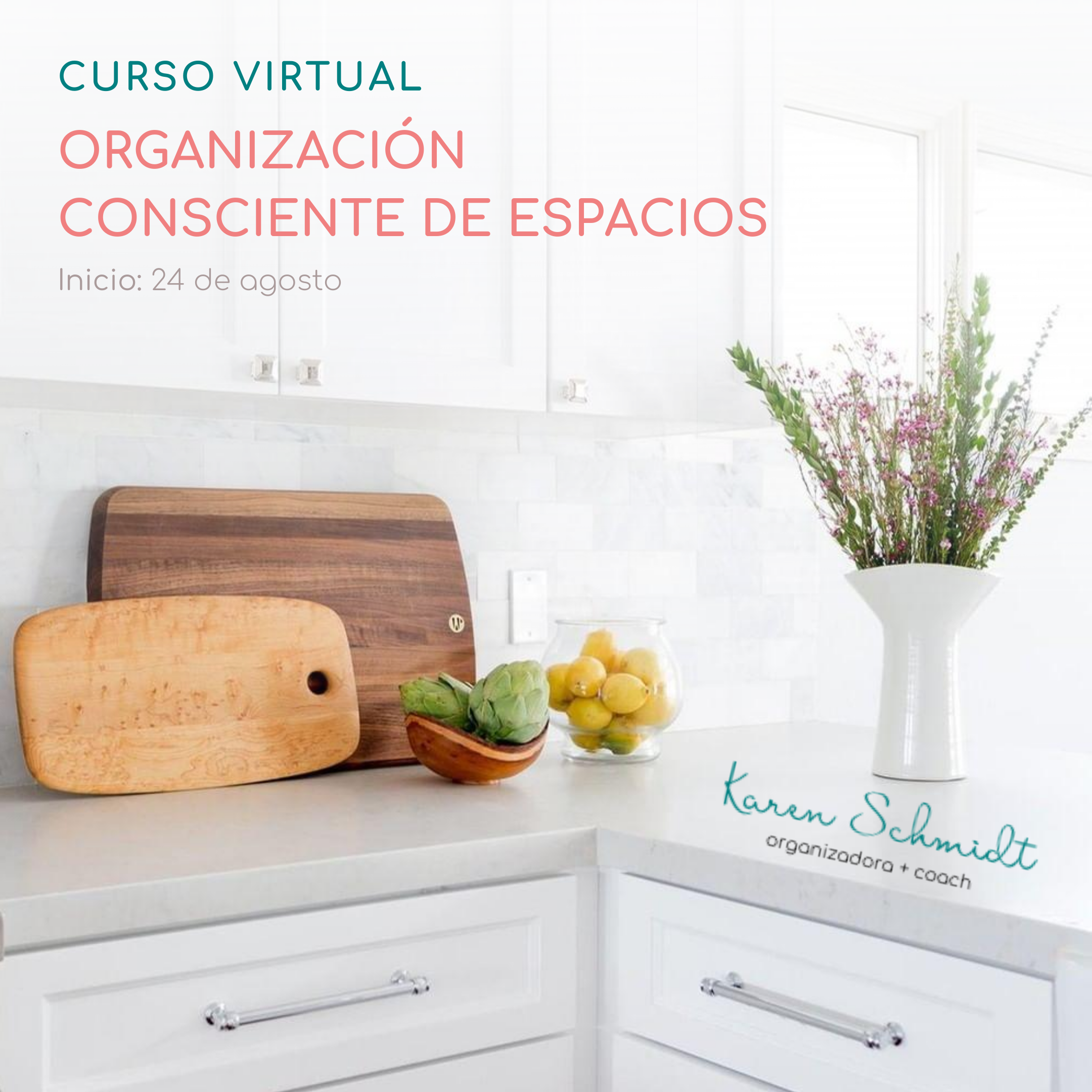 Curso virtual "Organización Consciente de Espacios"
